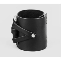 Широкий шкіряний браслет, код 3430