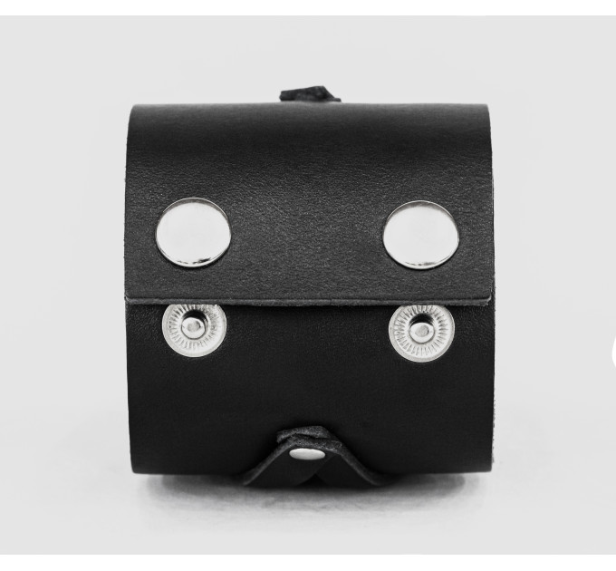 Широкий шкіряний браслет, код 3430