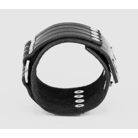 Широкий шкіряний браслет, код 3460