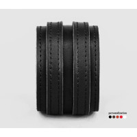 Широкий шкіряний браслет, код 3534ст