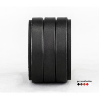 Широкий шкіряний браслет, код 3535