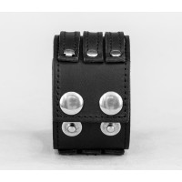 Широкий шкіряний браслет, код 3535ст