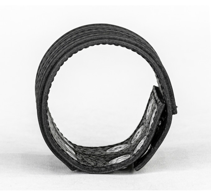 Широкий шкіряний браслет, код 3535ст