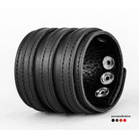 Широкий шкіряний браслет, код 3536ст