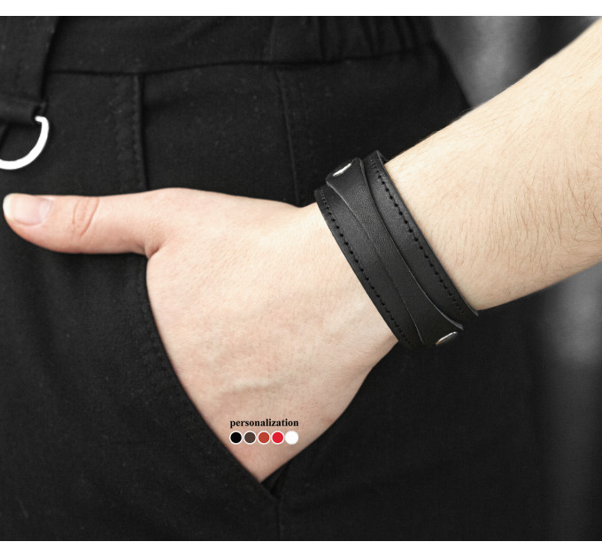 Шкіряний браслет, код 3540ст