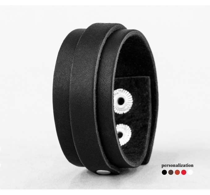 Шкіряний браслет, код 3541