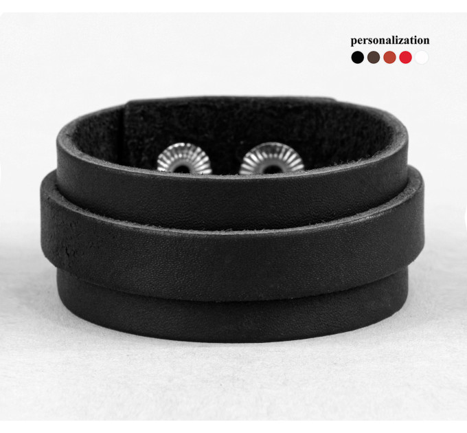 Шкіряний браслет, код 3541