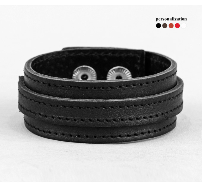 Шкіряний браслет, код 3541ст