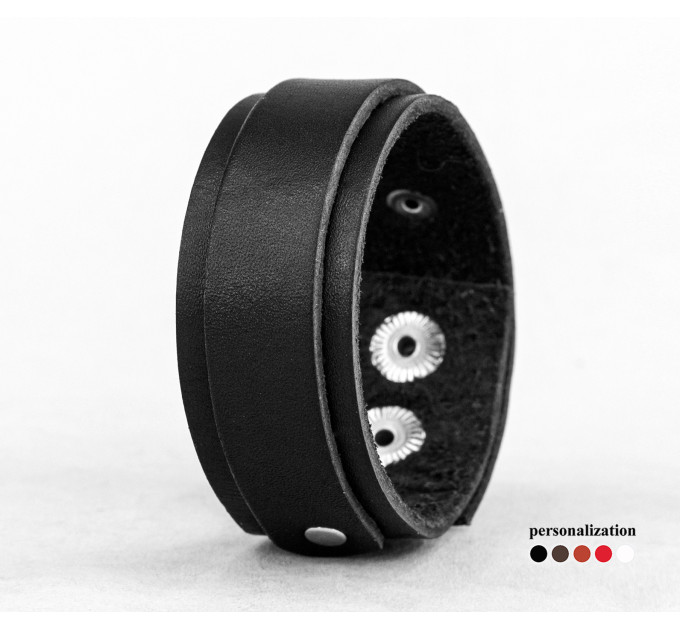 Шкіряний браслет, код 3542