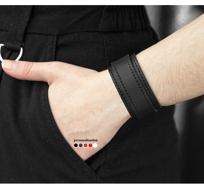 Шкіряний браслет, код 3543ст