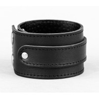 Широкий шкіряний браслет, код 3544ст