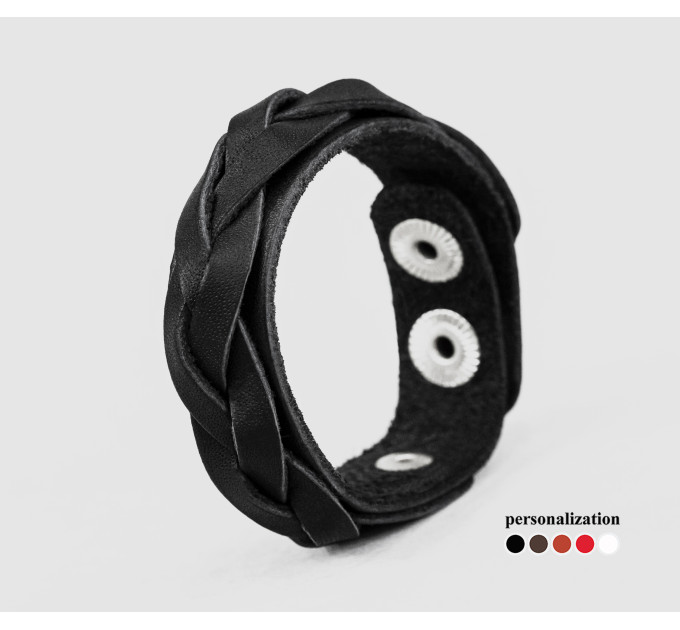 Шкіряний браслет, код 3549