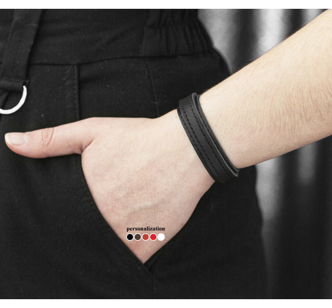 Шкіряний браслет, код 3552ст