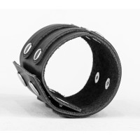 Широкий шкіряний браслет, код 3554