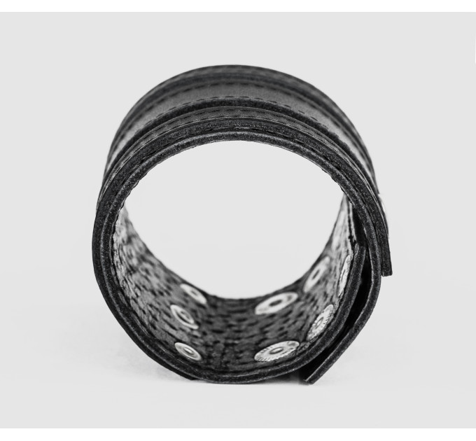 Широкий шкіряний браслет, код 3574ст