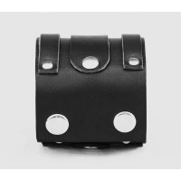 Широкий шкіряний браслет, код 3575