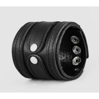 Широкий шкіряний браслет, код 3575ст