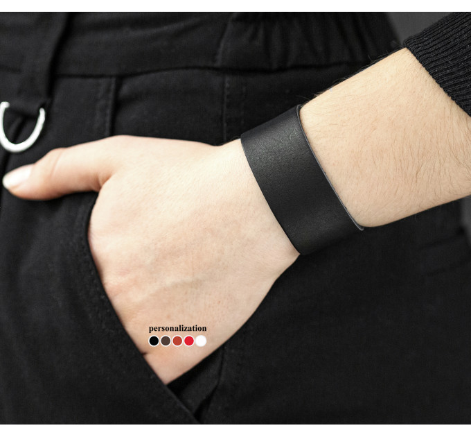 Шкіряний браслет, код 3600