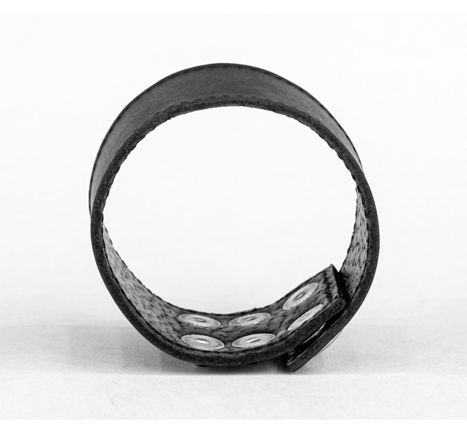 Широкий шкіряний браслет, код 3602ст