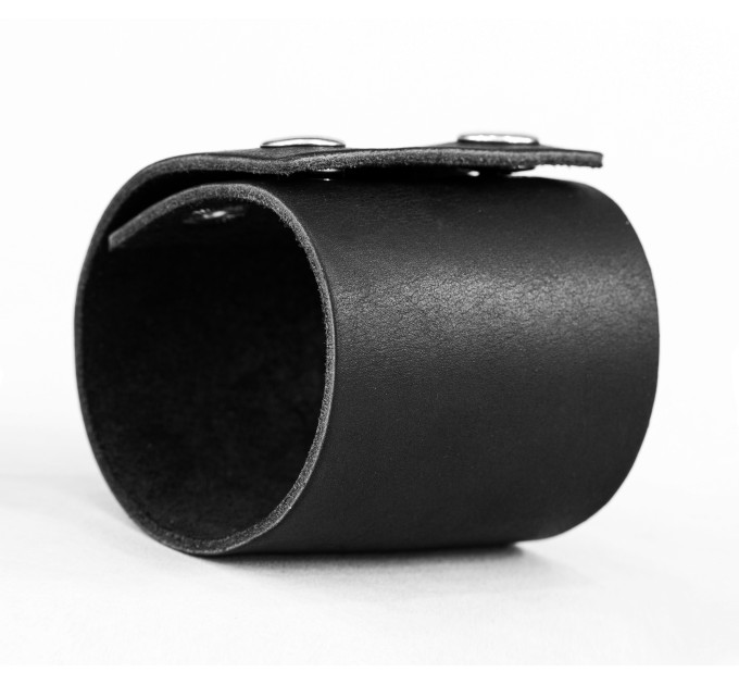 Широкий шкіряний браслет, код 3603