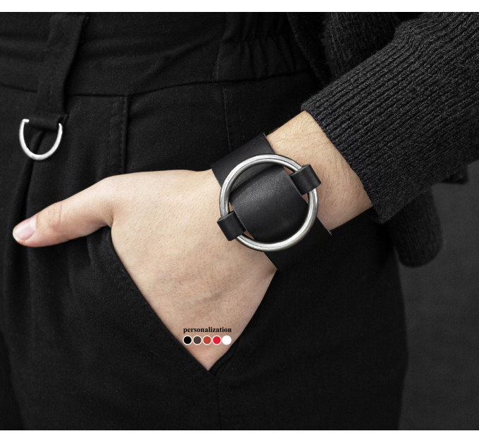 Шкіряний браслет, код 3611