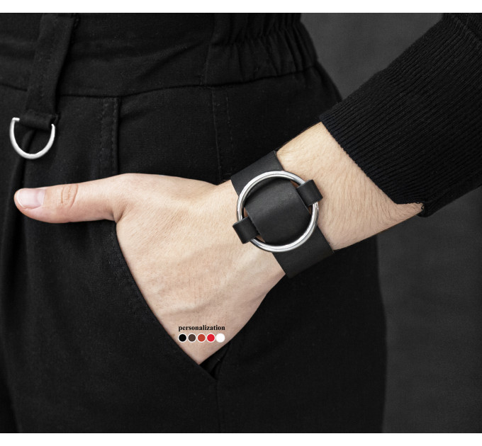 Шкіряний браслет, код 3612