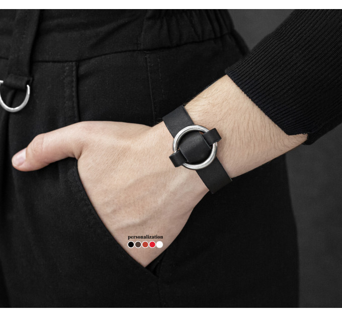 Шкіряний браслет, код 3613