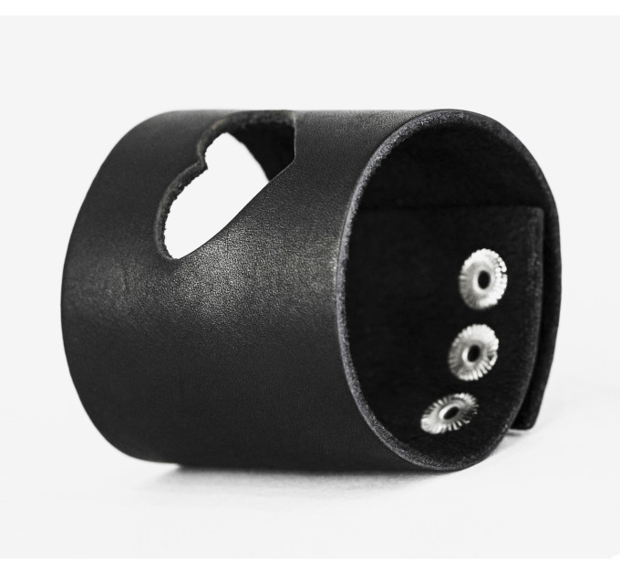 Широкий шкіряний браслет, код 3620