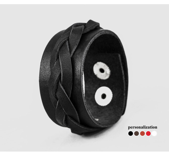 Шкіряний браслет, код 3630