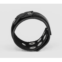 Широкий шкіряний браслет, код 3780