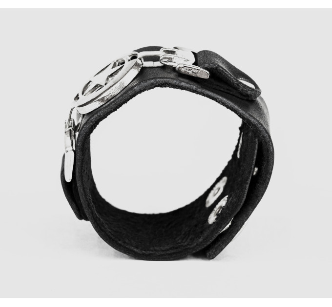 Шкіряний браслет, код 3913