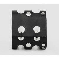 Широкий шкіряний браслет, код 4080