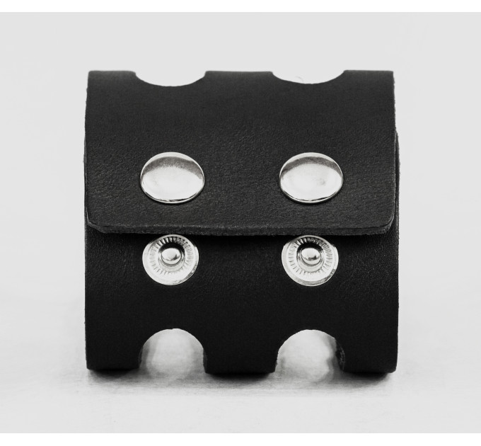 Широкий шкіряний браслет, код 4081