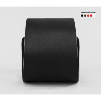 Широкий шкіряний браслет, код 4105