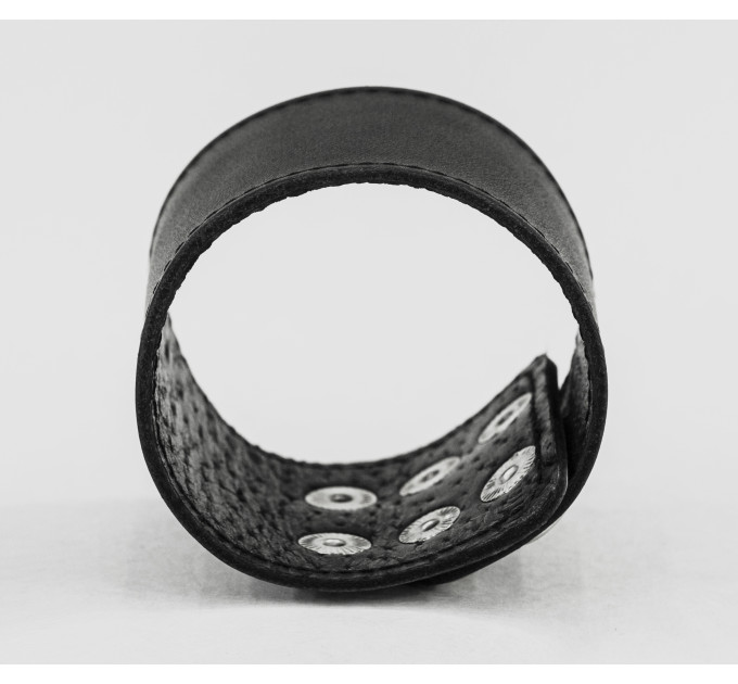 Широкий шкіряний браслет, код 4105ст