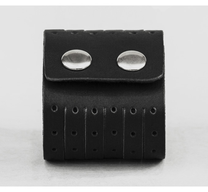 Широкий шкіряний браслет, код 4601