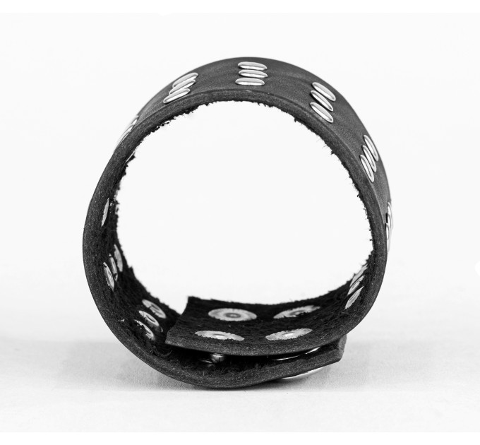 Широкий шкіряний браслет, код 4605