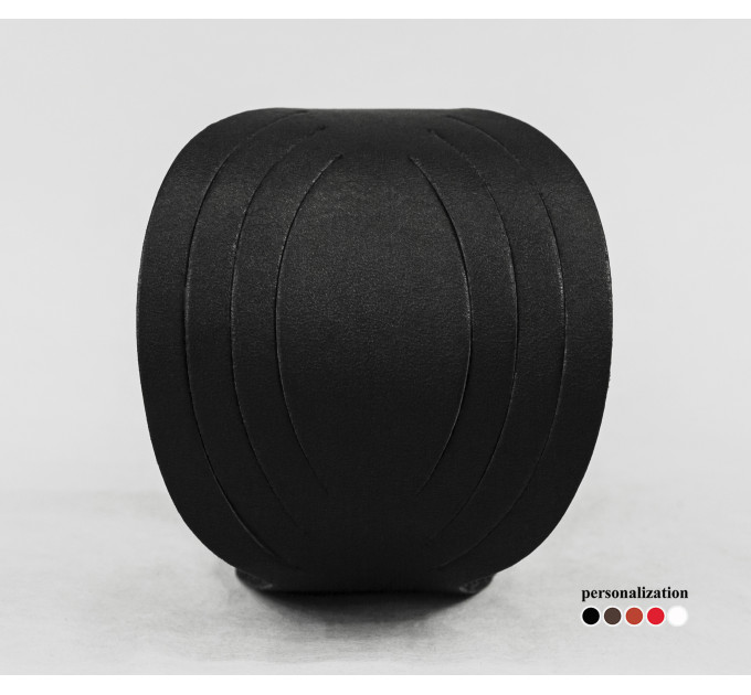 Широкий шкіряний браслет, код 4608