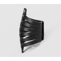 Широкий шкіряний браслет, код 4610