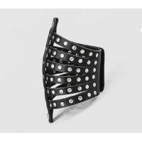 Широкий шкіряний браслет, код 4611