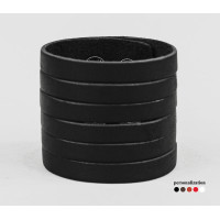 Широкий шкіряний браслет, код 4640