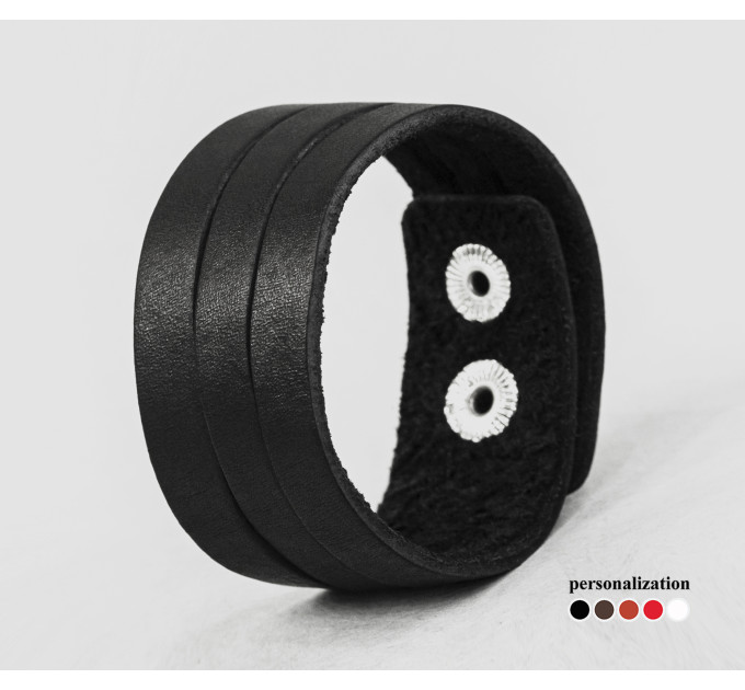 Шкіряний браслет, код 4645