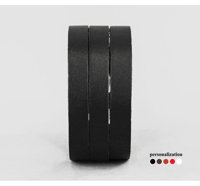 Шкіряний браслет, код 4645