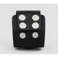 Широкий шкіряний браслет, код 4855