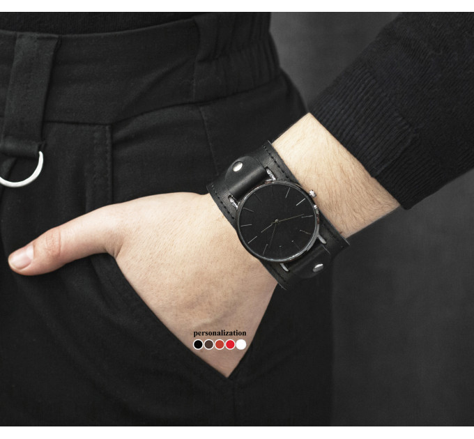 Шкіряний ремінець для годинника, 5020ст