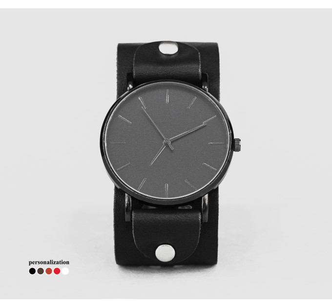 Шкіряний ремінець для годинника, 5025