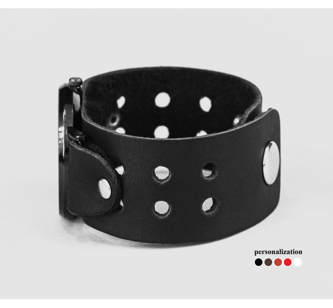 Шкіряний ремінець для годинника, 5025