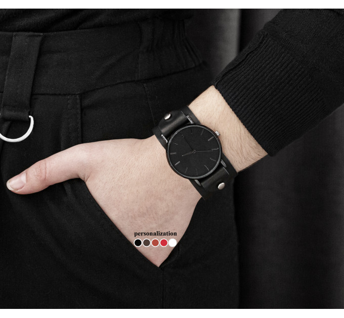 Шкіряний ремінець для годинника, 5025