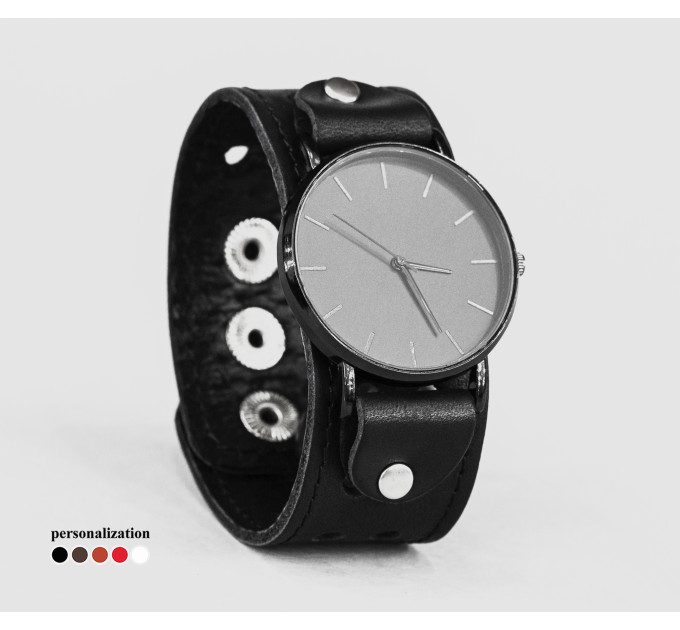 Шкіряний ремінець для годинника, 5025ст