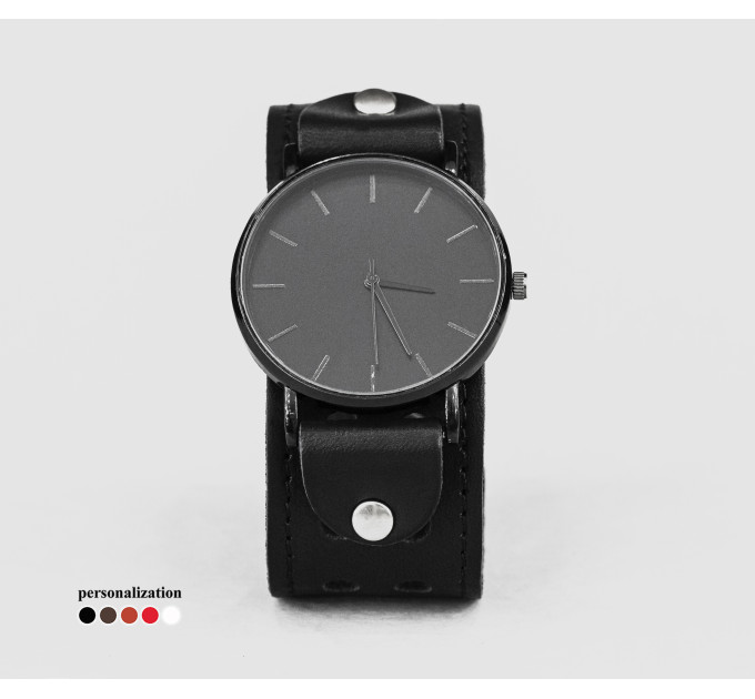 Шкіряний ремінець для годинника, 5025ст